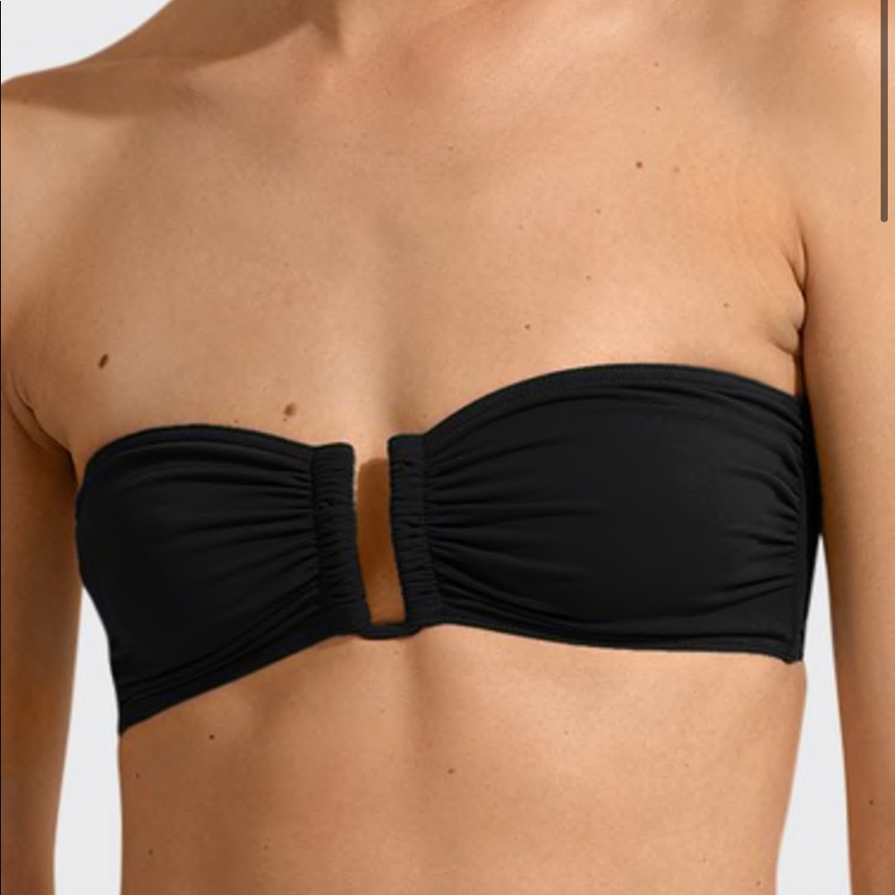 ERES Bandeau U-Hardware Bikini Top- fits like XS